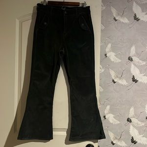 American Eagle corduroy size 10 extra short, dark gray in color